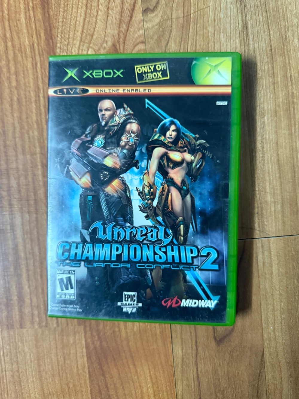 Xbox Unreal Championship 2 - Green Case